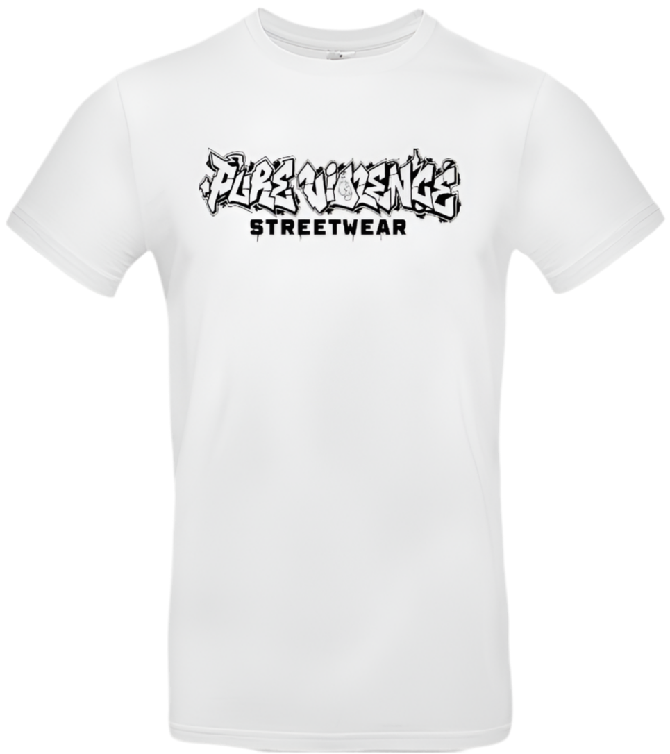 WEIẞES GRAFFITI-STYLE SHIRT