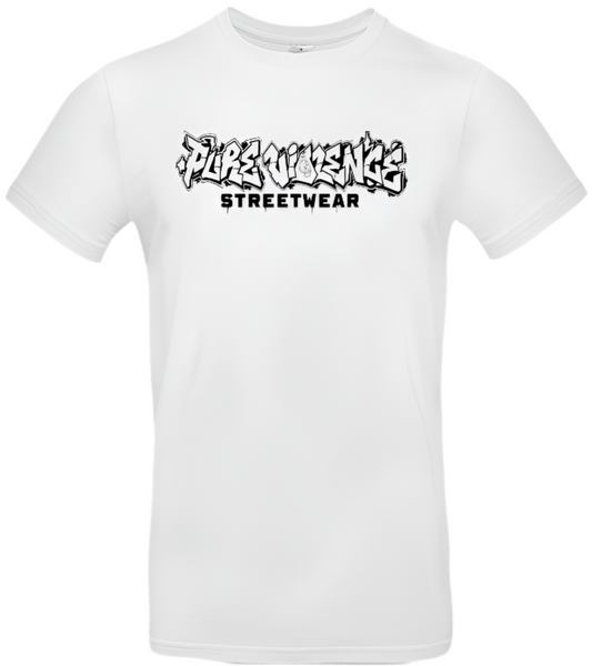 WEIẞES GRAFFITI-STYLE SHIRT